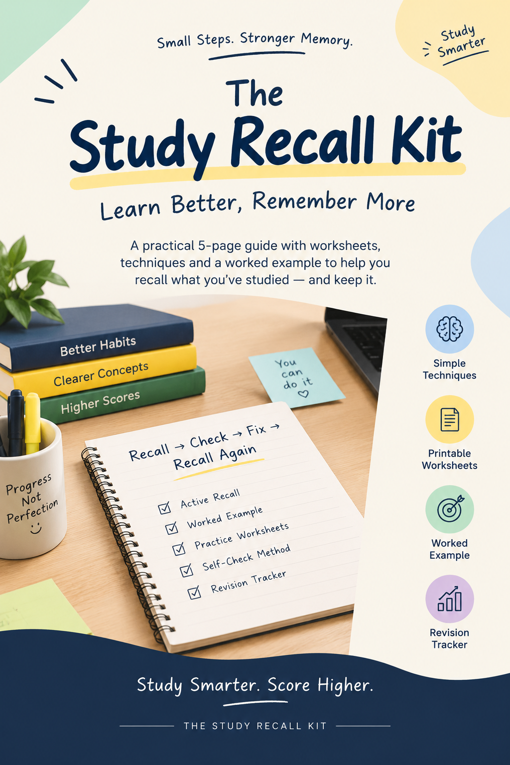 The Study Recall Kit – Learn Better, Remember More